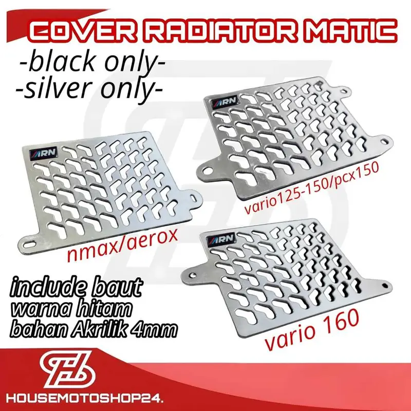 Cover Radiator model Arumi Engine 0