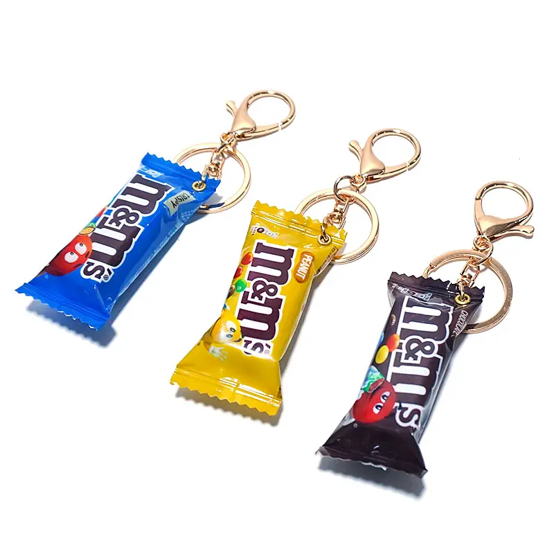 Móc Chìa Khóa, M&M's, Mô Phỏng, Charm Ba Lô Sô Cô La, Thời Trang Dễ Thương