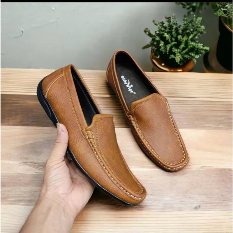 Giày lười nam 2 màu nâu và đen size 39 đên 44 đổi trả nêu không vừa size đế khâu chăc chắn (CLRK) 7