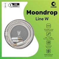 Gambar Moondrop Line W 6N Single Crystal Copper Dual 3.5MM Upgrade Cable dari CSI-ZONE Kota Tangerang Selatan 1 Tokopedia