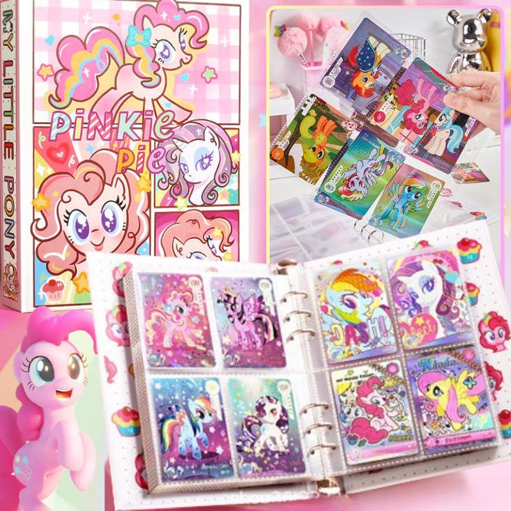 4Grid 160Slots A5 Loose-leaf Binder My Little Pony Card Albu - TikTok ...