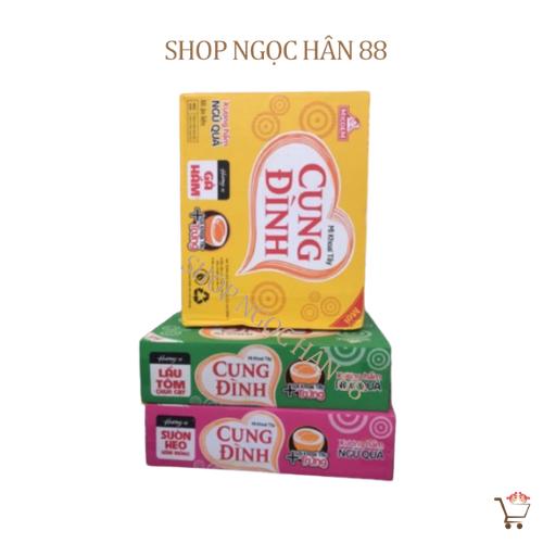 Thùng Mì Tôm Cung Đình 30 gói x 80g DATE MỚI