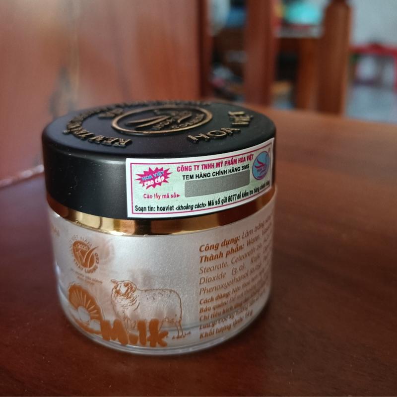 Kem victory hoa việt dưỡng trắng da cao cấp vip nắp đen 14g 6