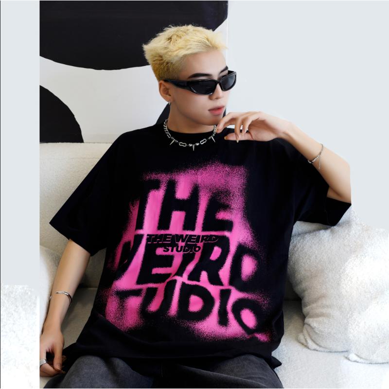 LOCAL BRAND Áo thun The Weird Phong Cách Unisex Form Rộng ATK803 6