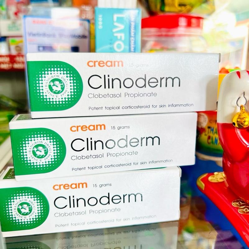 Kem bôi ngứa vảy nến Clinoderm Thái lan 15g - hỗ trợ ngứa vảy nến, á sừng, tổ đỉa, nướcăn chân tay, nấm móng chân tay, viêm da cơ địa.... 2