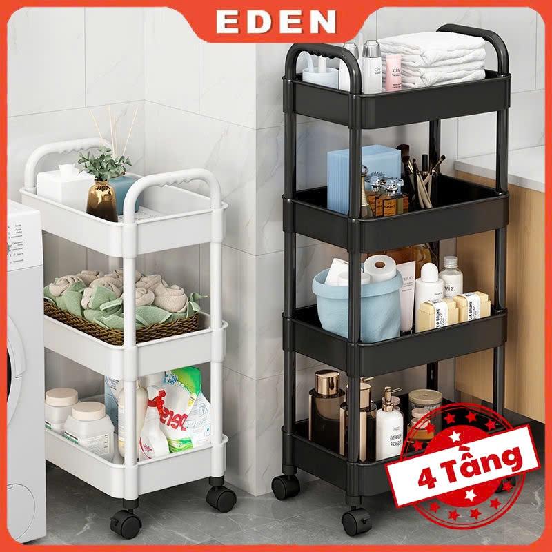 Kệ Đựng Đồ Đa Năng Có Bánh Xe Đẩy Chuyên Dụng Cho Spa Tiệm Nail Nhà Bếp,... Kitchen Nhà Bếp