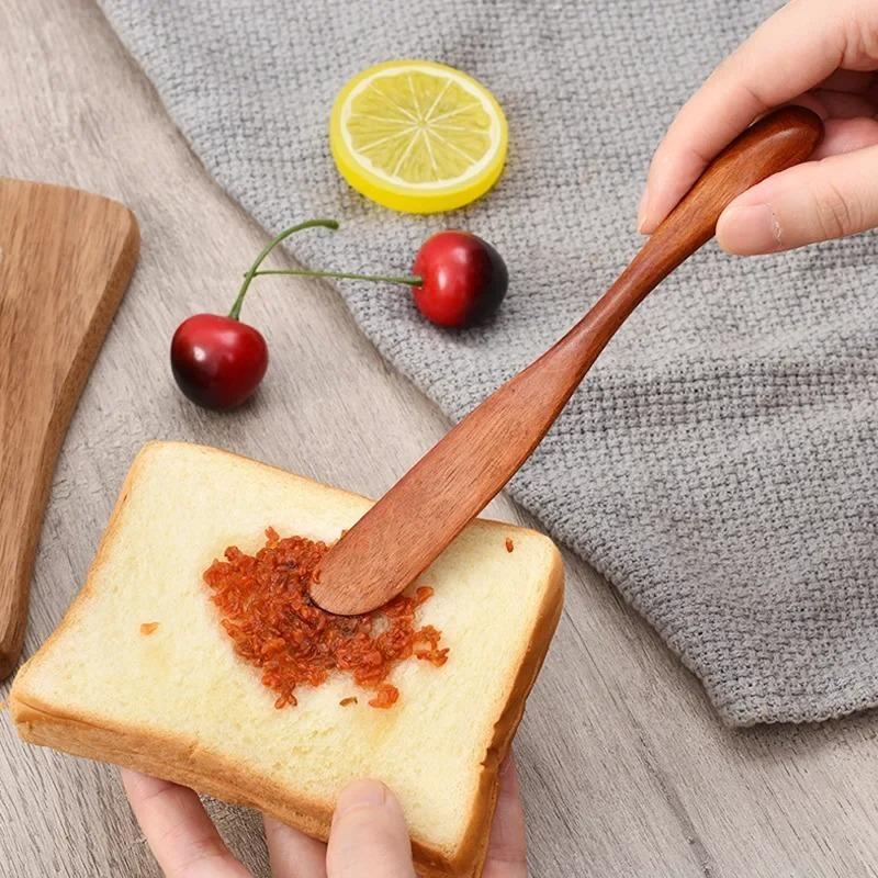 Product Introduction of Multifunctional Jam Butter Stirring Stick with Thick Handle Cheese Cutter Sandwich Spreader Home Kitchen Gadgets 19