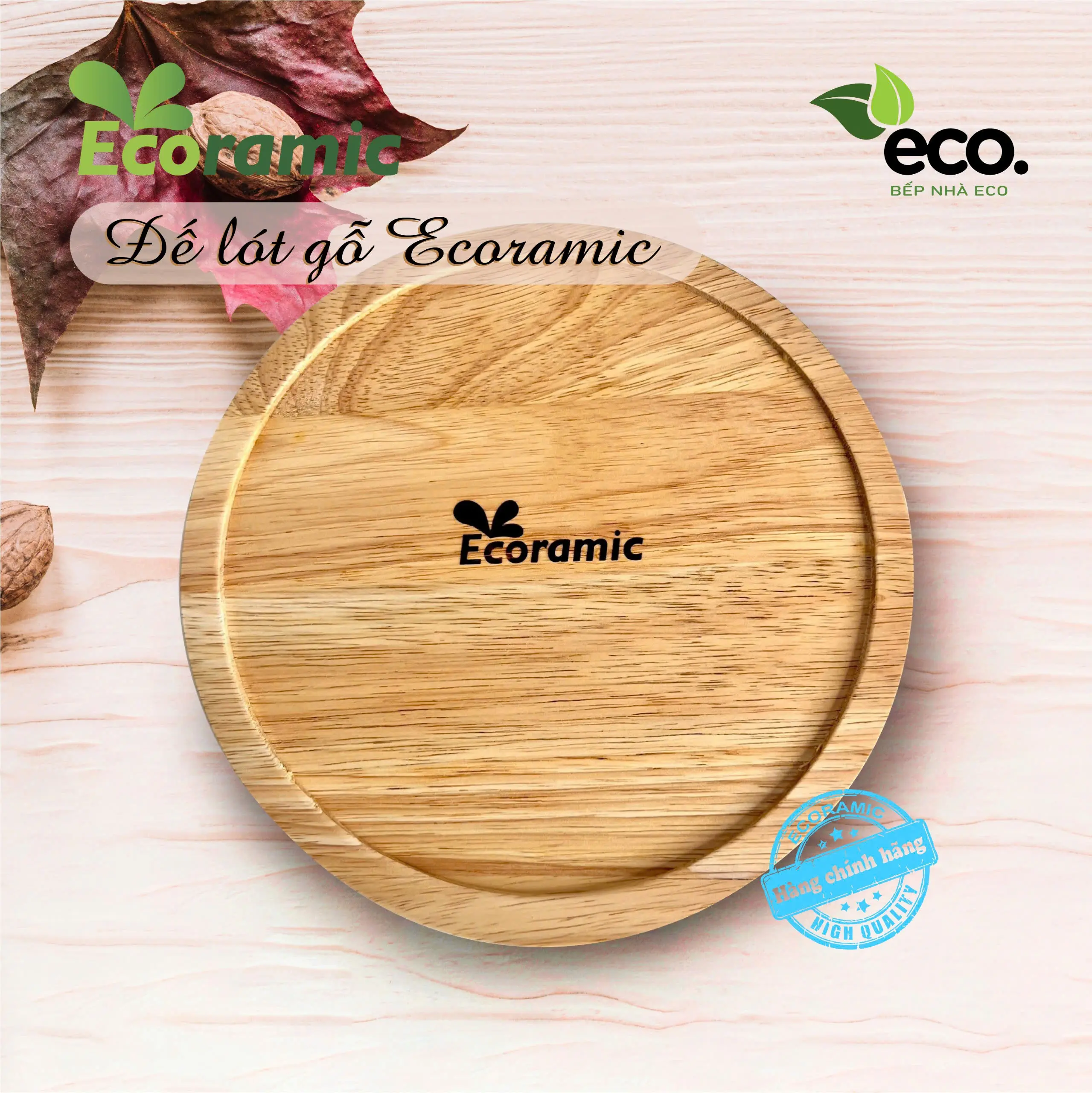 Đế Lót Gỗ Ecoramic (Chính Hãng)