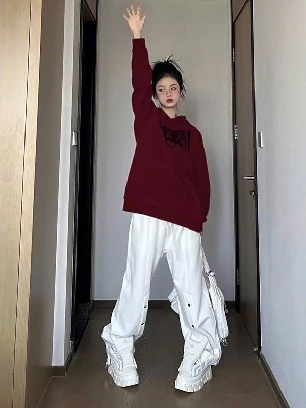 Áo Khoác Hoodie Cao Cấp Form Rộng Nỉ Bông Hai Lớp In Hoạ Tiết Sắc Nét Nam Nữ Đều Mặc Được Menswear 1