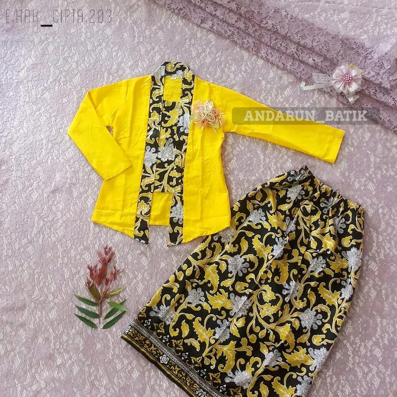 Kebaya anak Perempuan/ Kebaya anak 2-11 th/ Baju adat daerah/ Baju kartini. 1