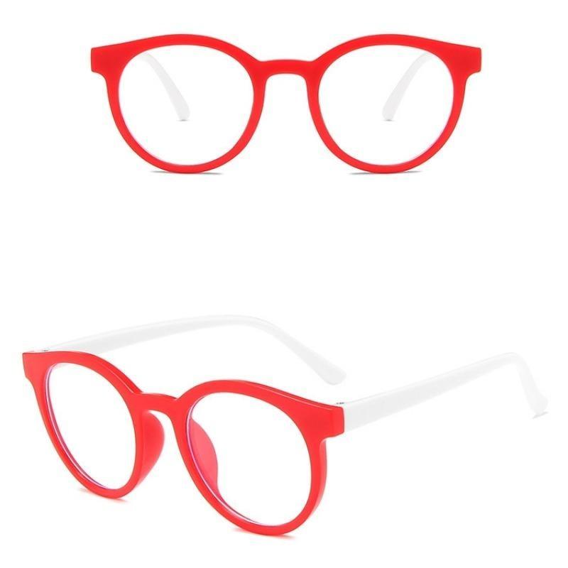 Kính Tròn Trẻ Em, Chống Ánh Sáng Xanh, Dành Cho Bé Trai Và Bé Gái, Unisex, Bảo Vệ Chống Tia UV 400, Kính Mắt 6