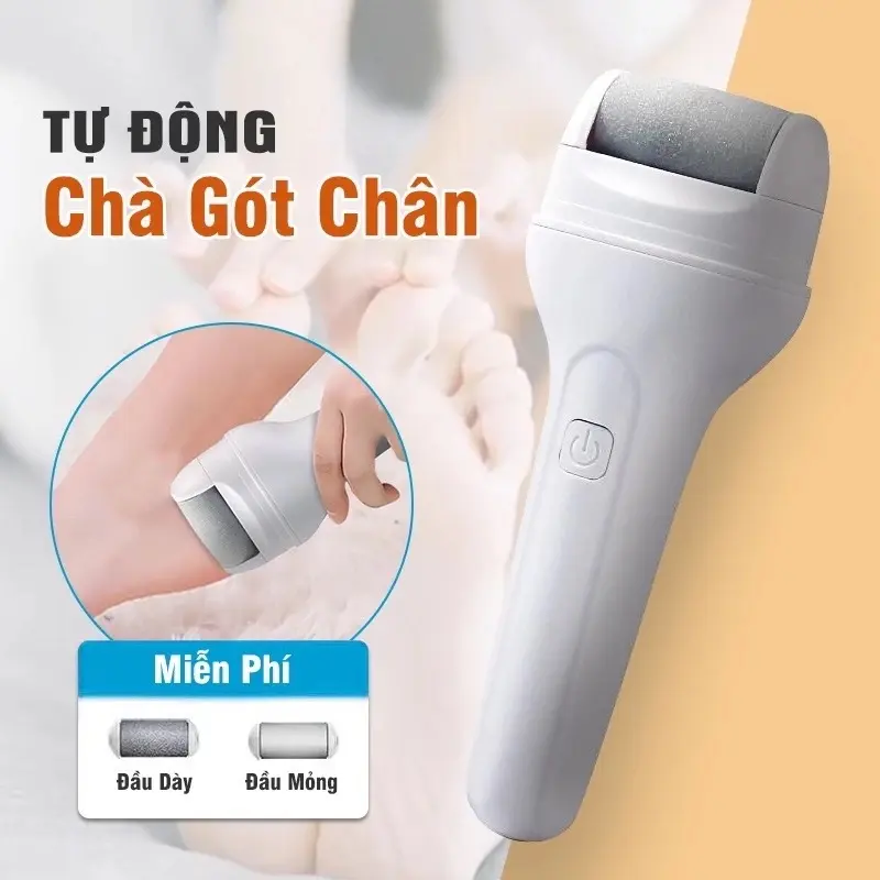 Máy Chà Gót Chân Tự Động Đầu Mài Dụng Cụ Chuyên Dụng callus remover feet 5