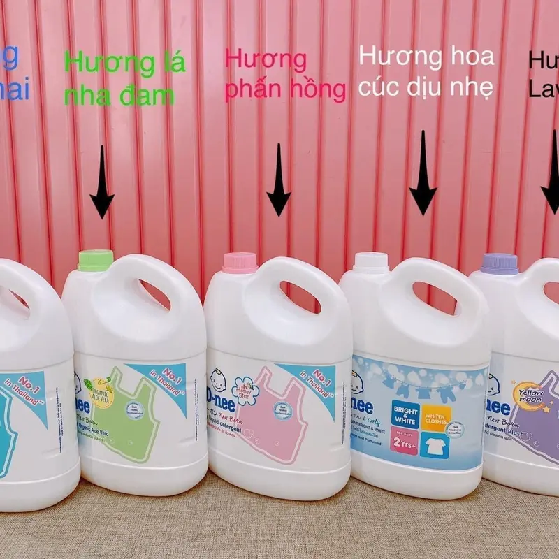 Nước giặt Dnee Thái Lan chính hãng tem Đại Thịnh 2