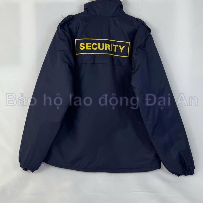 Áo khoác bảo vệ lót trần bông thêu chữ SECURITY Menswear Nam 1