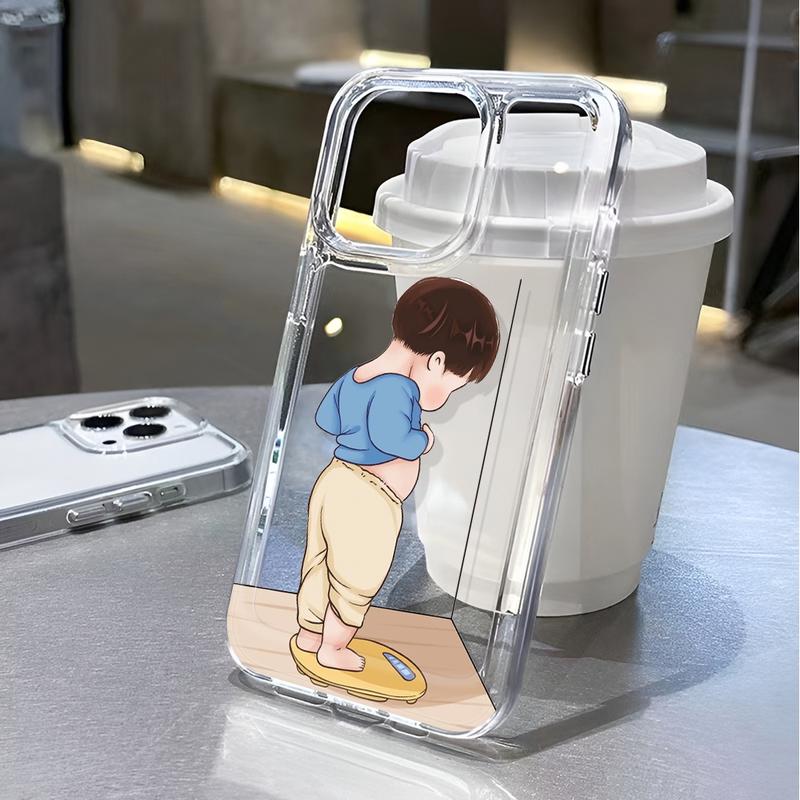 Vỏ không gian thẩm mỹ cho iphone , 15 pro max, 11, 14, 13, 12, 7, 8 Plus, X, XR, XSMax, thời trang bé trai, bảo vệ giảm cân, vỏ chống sốc