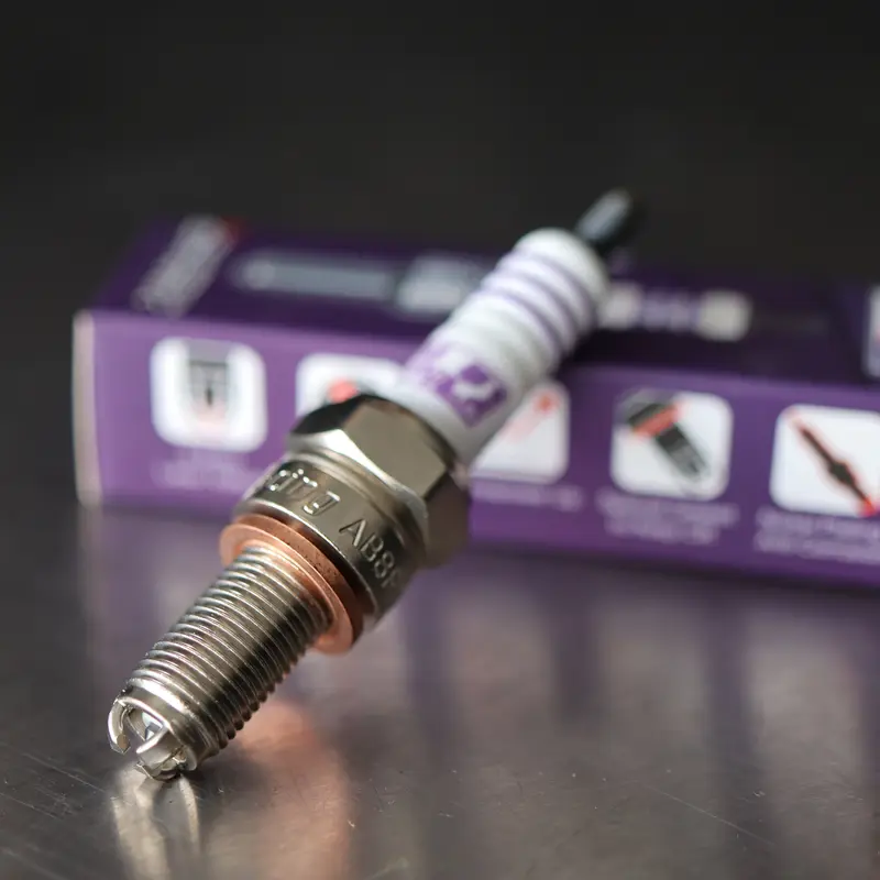 Bugi Uma Racing No.09 IRIDIUM 3 Chấu Sử Dụng Xe Fi Chân Dài - Phụ Kiện Đánh Lửa 1