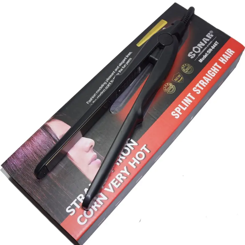 Catokan Rambut sonar SN846 (FLAT LURUS)  Catok Rambut 2in1/ Pelurus Rambut - Catok Sonar SN 846 Splint Stright Hair 2