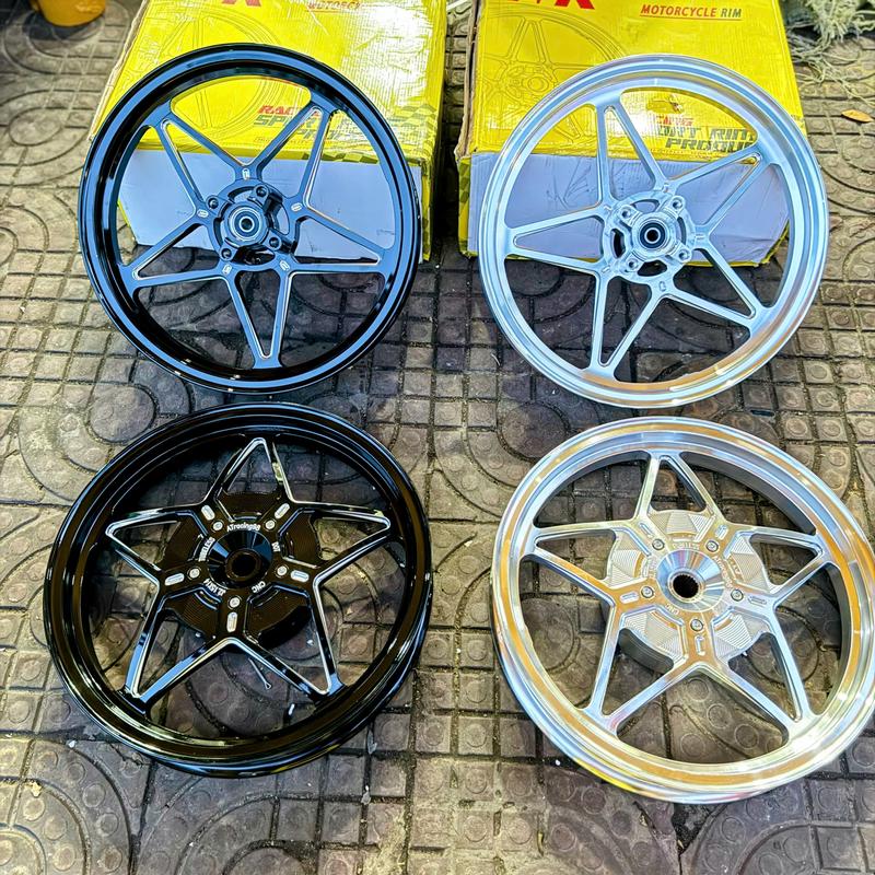 Mâm ngôi sao cnc Vario Click chính hãng AT Racing - phụ tùng bánh xe