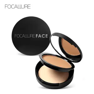Focallure Setting Powder Bedak Padat Focallure Pressed Powder Face Makeup 3 Colours Focallure
