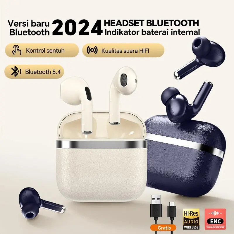 rs-c7 Wireless Bluetooth headphones, in-ear, leather headphones, long battery life, high-definition sound quality