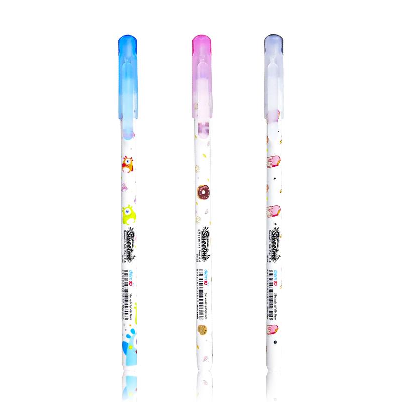 Combo 5/10 Bút bi Điểm 10 Sweetme TP-08 ngòi 0.6mm mực xanh/đen có nắp đậy phù hợp cho học sinh, sinh viên
