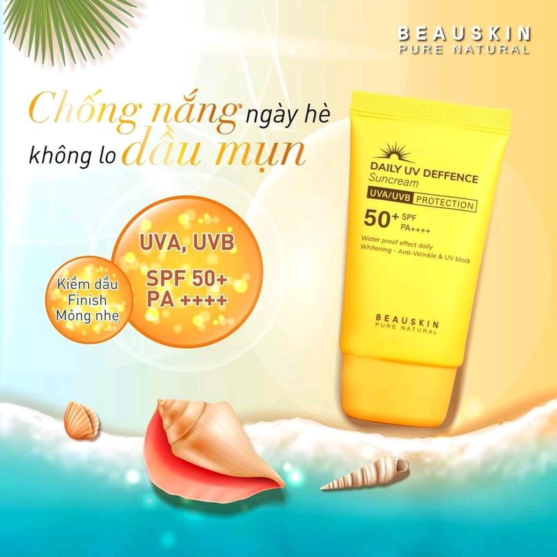 kem chống nắng beauskin daily kiểm soát dầu