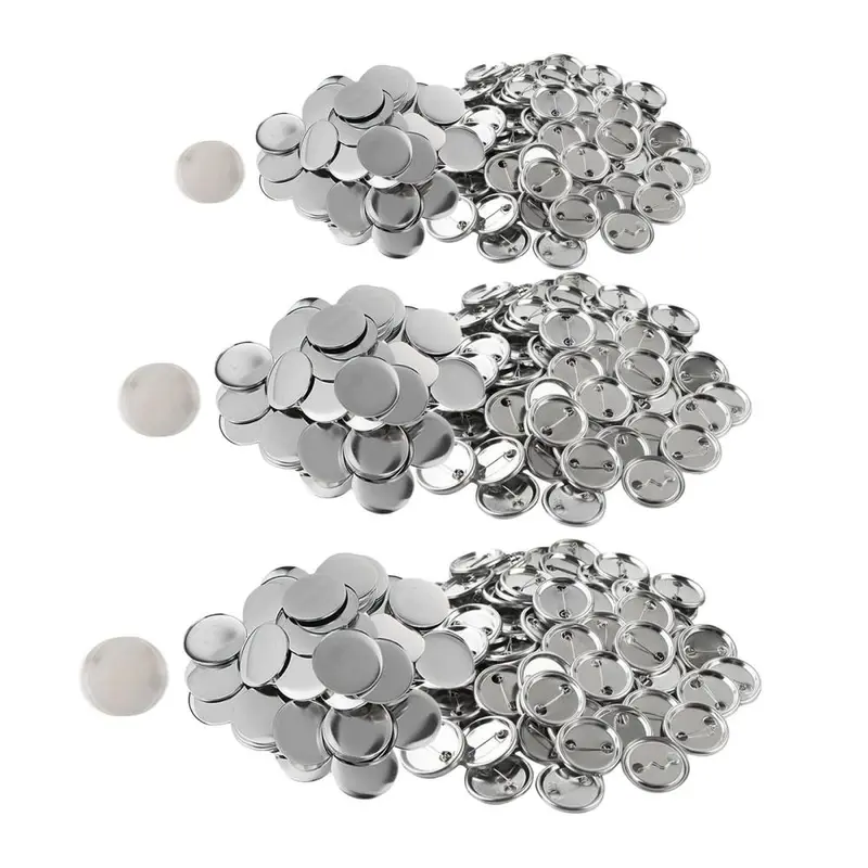 50/100Sets Crafts Lover DIY Blank Badge Button Pins Components Souvenirs Supplies DIY Crafts Art Presents Making Blank Button Badge Kit 2