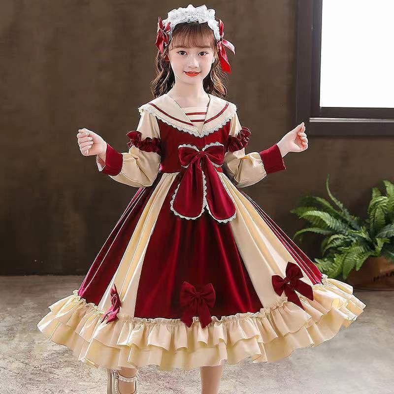 Product Introduction of Váy Công Chúa Lolita, Cho Bé Gái, Hàng Mới Về Năm 2024, Váy Dài Tay, Phong Cách Preppy, Thời Trang, Thích Hợp Cho Mùa Thu Và Mùa Đông, Quần Áo Trẻ Em, Quần Áo Mùa Thu 13