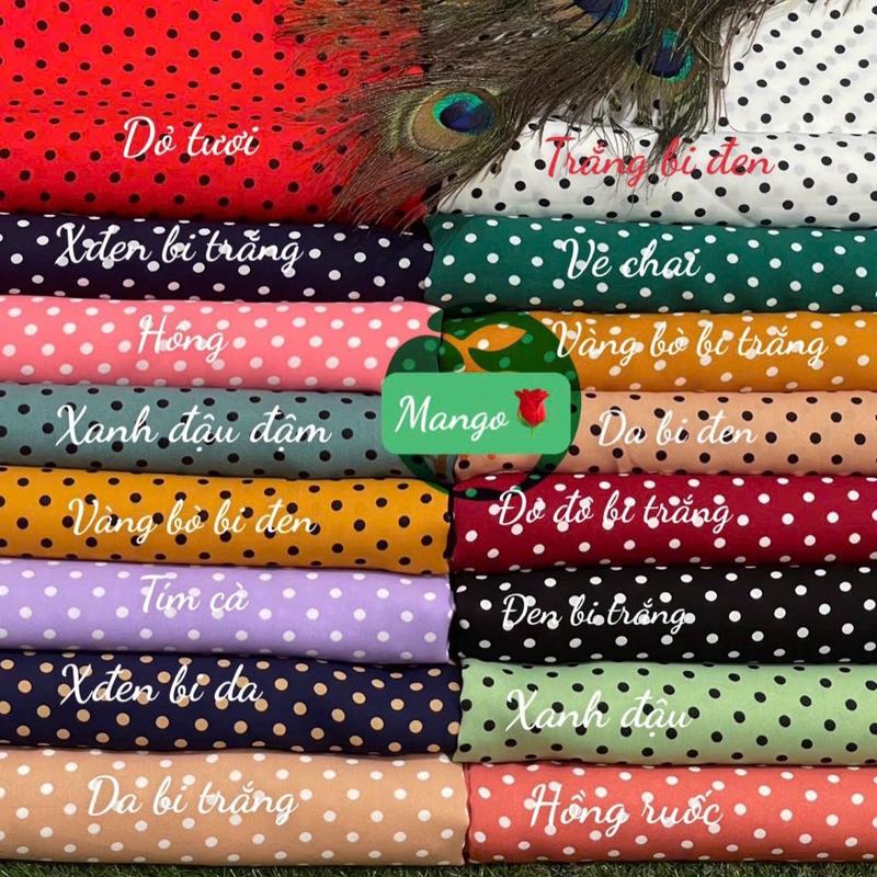 Vải mango bi 5ly, một khúc 2m*1m6 0
