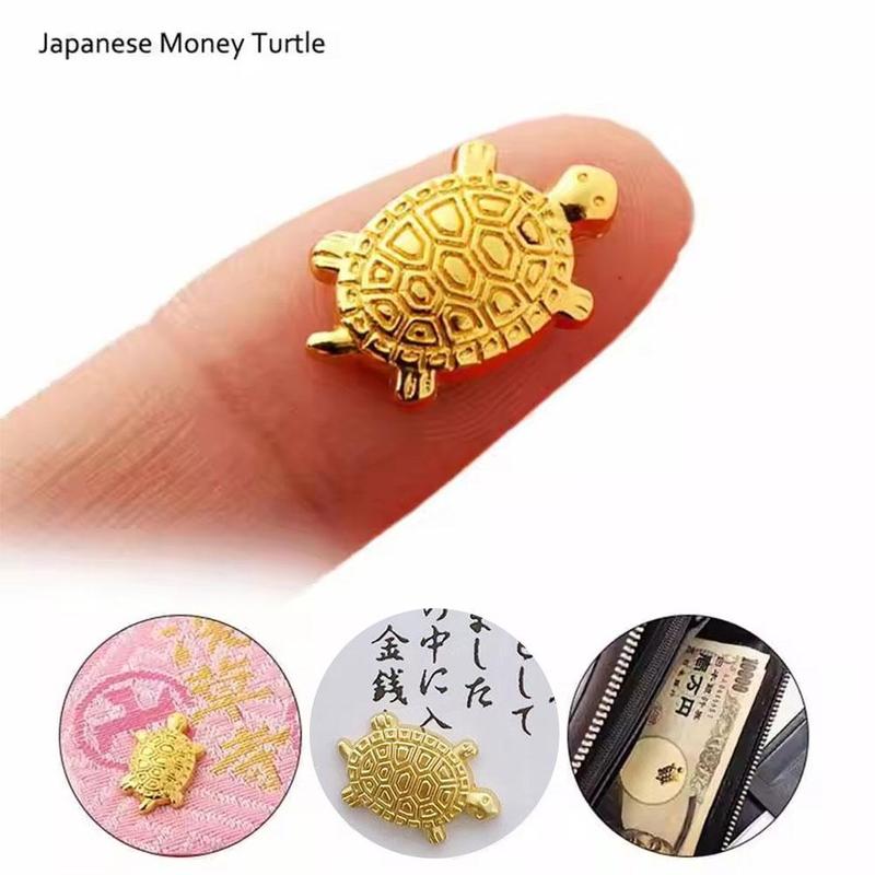 1x Lucky Turtle Money Turtles Japanese Fortune Golden Fortun - TikTok ...