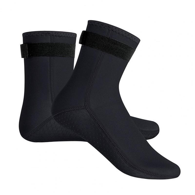 Product Introduction of 1 Pair Diving Socks Wear-resistant Elasticity Non-slip Neoprene Beach Surfing Booties Water Sport Supply 9