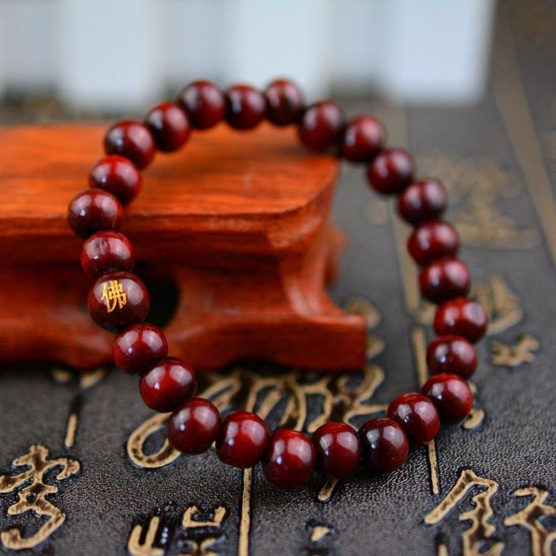 Vòng Tay Đính Cườm, Unisex, Thời Trang, Đàn Hồi, Đen / Đỏ, Cập Nhật Mới, Được Làm Bằng Hạt, Được Bán Bởi Welove Store 0