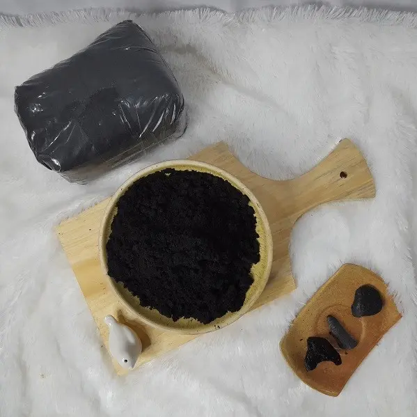Bubuk Arang abu klaras atau abu daun pisang 1kg Powder
