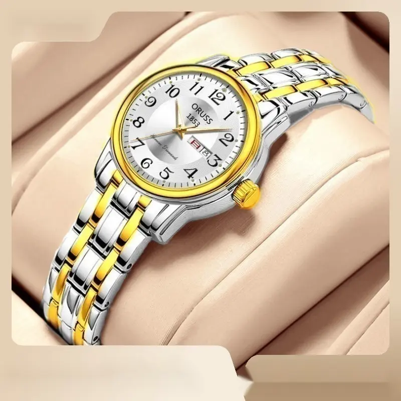 Genuine Ultra-Thin Waterproof Women's Watch Women's Watch Quartz Women's Tungsten Steel Women's Watch Male Student Fashion Couple Watch