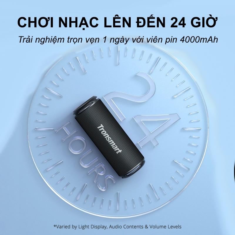 BEST SELLER | Loa Bluetooth Tronsmart T7 Lite siêu trầm | Công suất 24W | Chống nước IPX7 | Led RGB 7