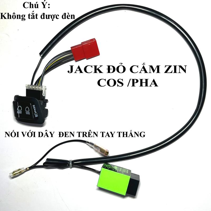 Công Tắc Auto Passing WAVE, Nháy Pha cho Wave A 110, RSX 110, AB, Vision, Blade, Lead - SAMURAI MGP Lắp như zin, không độ chế Phụ Kiện Phụ Tùng