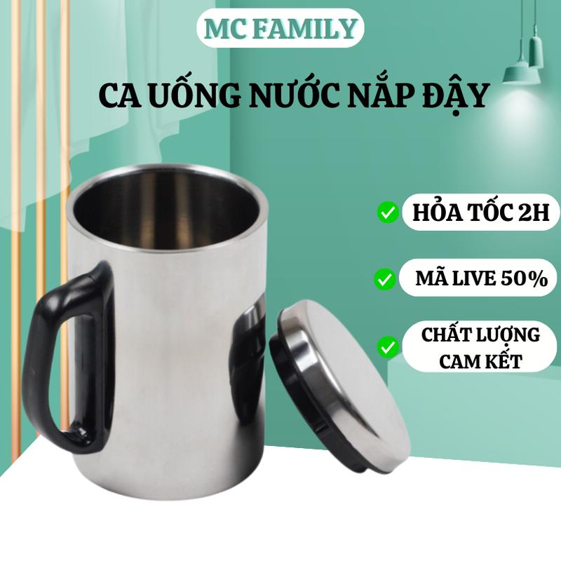 CA GIỮ NHIỆT INOX 500ML - LY UỐNG NƯỚC INOX 2 LỚP GIỮ NHIỆT 500ML ly  nước 
