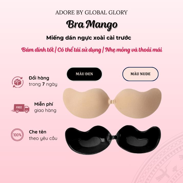 [DEAL HỜI CHỐT NHANH] Adore Miếng Dán Ngực Silicone Xoài Bra Cài Trước Tạo Khe Đẩy Ngực Bám Dính Tốt dây  nâng Nữ áo  tạo