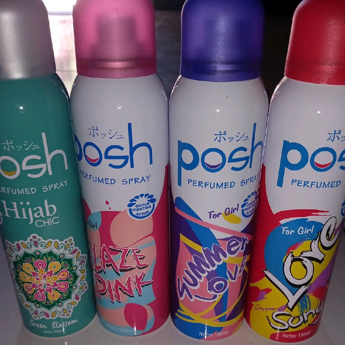 parfum posh 150ml x 2pcs