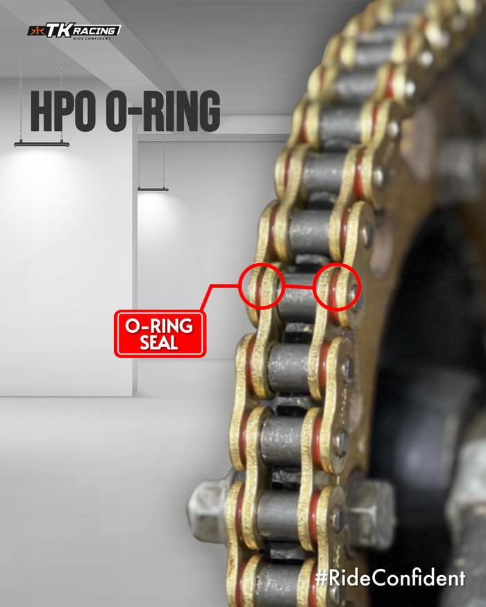 Gambar TK RANTAI 428 (130 & 140) HPO-GOLD BRIGHT Gold Motor dari TK Racing Kota Administrasi Jakarta Barat Tokopedia