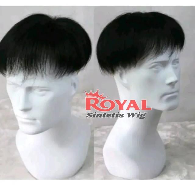 Product Introduction of WIG PRIA PENDEK / TOUPEE TUTUP BOTAK / WIG RAMBUT PENUTUP KEBOTAKAN 3