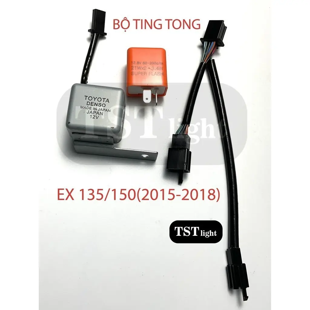 Bộ dây Full Giắc Ting-Tong chuông xi nhan cho tất cả dòng xe