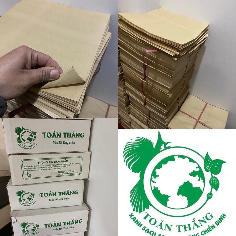 Combo 5 Kg Giấy Lót Lồng Vuông Chim Cảnh - Phụ Kiện Chim Cảnh - Giấy Lót Lồng Toản Thăng