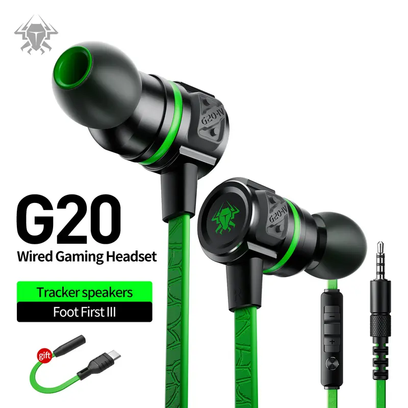 PLEXTONE G20 Gaming Headset In Ear Bass Earphone 1