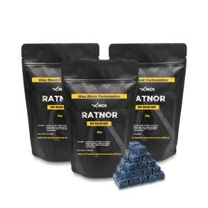 X-MOS Ratnor Umpan racun tikus mati kering 30 gr tanpa bau 4
