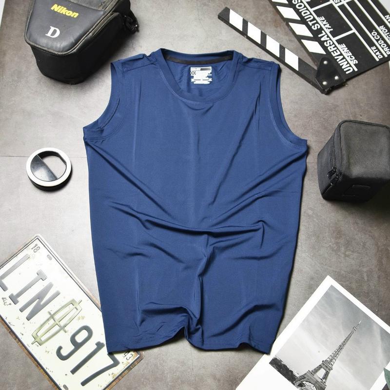 Combo 4 áo tanktop thể thao vải thun lạnh form từ 40-85Kg 0