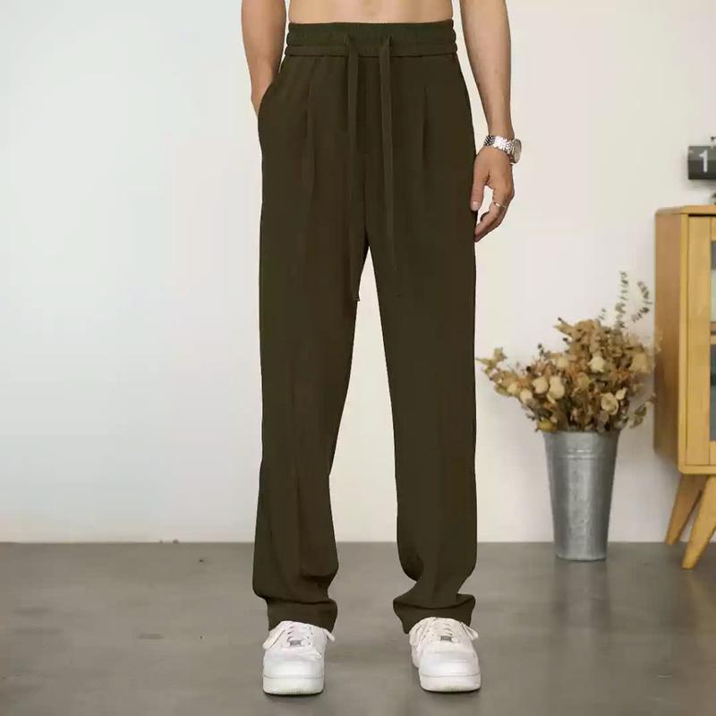 Product Introduction of Quần baggy nam cao cấp, chất liệu nỉ mềm mịn - Menswear Nam Có Túi Pants quần jogger cao cấp Sport Tập Thể Dục Tập Gym 8