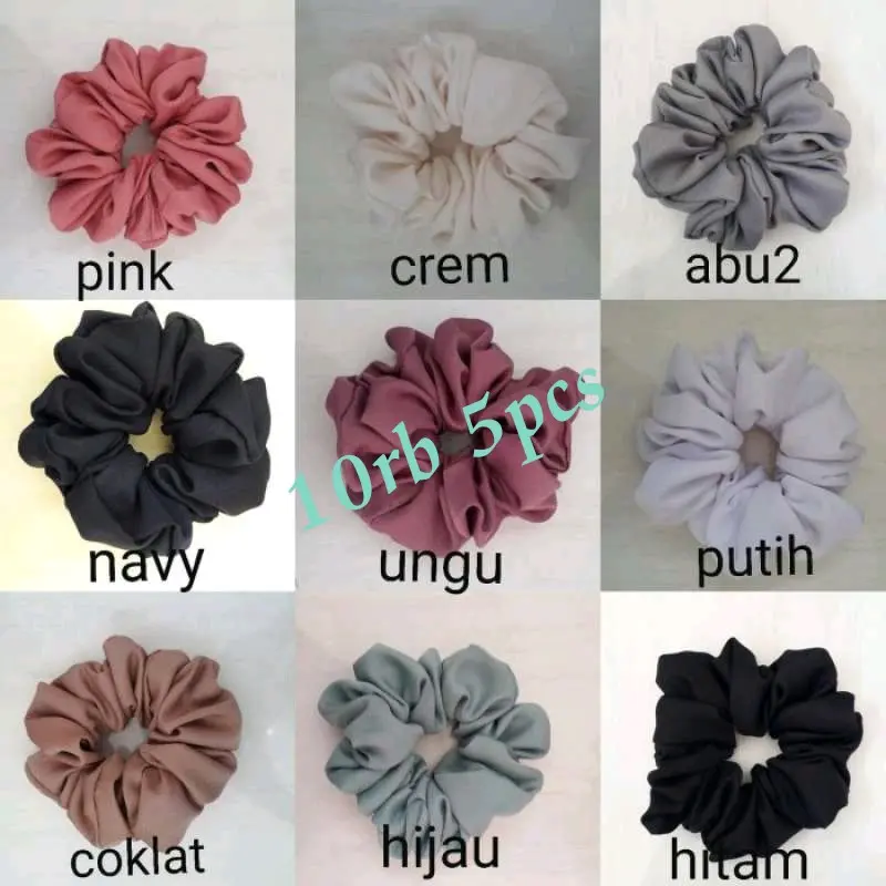 scrunchie/kuciran cemol/kuciran hijab