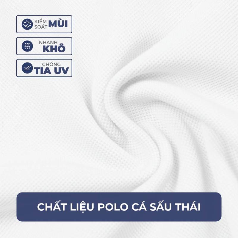 Product Introduction of Áo phông POLOMAN 14 cổ bẻ BASIC CVC vải cá sấu sang trọng, lịch lãm, thoáng mát Menswear Có Cổ Ngắn Tay Cộc Tay Shirt 26