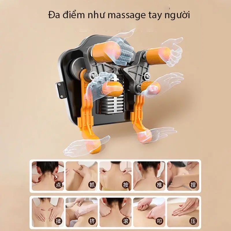 Đai massage cổ vai gáy 6D 2